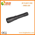 Certification CE CREE XML T6 10W batterie d&#39;alimentation en aluminium lampe torche led